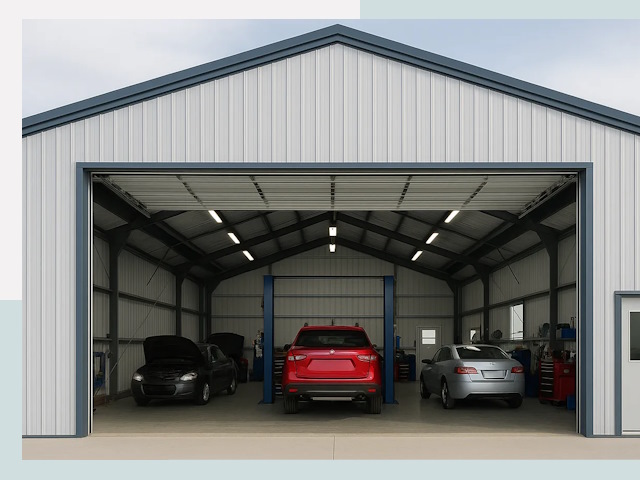 Ангары из сэндвич панелей от 620 руб. в Сорочинск