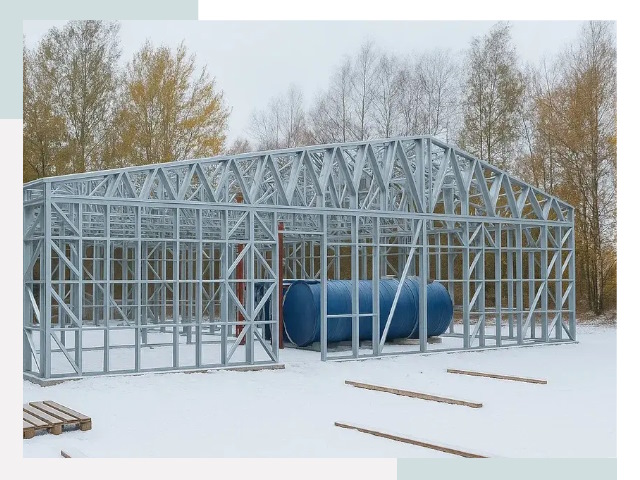 Металлические ангары в Сорочинске