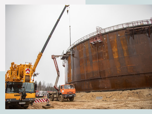 Монтаж резервуаров в Сорочинске от 620 руб. за м³