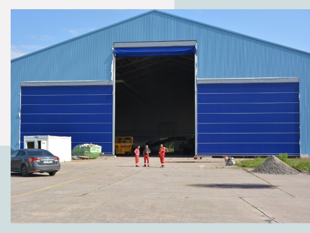 Ангарные ворота в Сорочинск от СтальСтрой-Срч по цене 620 руб.