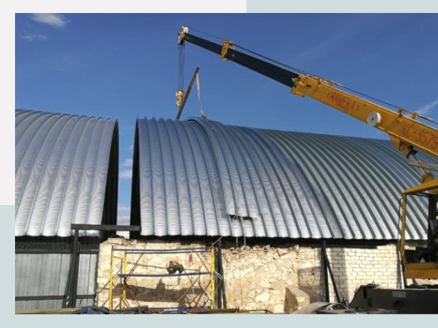 Реконструкция ангаров в Сорочинске от 620 руб.